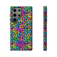 Bespattered Facade Candy Coated Neon Leopard Tough Case