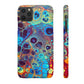 Bespattered Facade Intergalactic Rainbow Snap Case