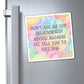 Bespattered Facade "Relationship Advice" Refrigerator Magnet