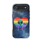 Bespattered Facade Rainbow Extraterrestrial Pride Tough Case