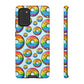 Bespattered Facade Rainbow Sprinkle Donut Tough Case