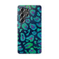 Bespattered Facade Emerald Leopard Impact-Resistant Case