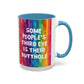 Bespattered Facade All-Seeing Butthole Rainbow Mug | Eight Colors | 11oz or 15oz