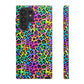 Bespattered Facade Candy Coated Neon Leopard Tough Case