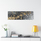 Bespattered Facade You're Golden Stretched Matte Canvas Art Prints | Multiple Sizes