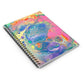 Bespattered Facade Unicorn Spiral Notebook - Lined Pages