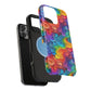 Bespattered Facade Rainbow Swirls MagSafe Tough Case