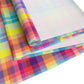Bespattered Facade Rainbow Plaid Table Runner (2 sizes)