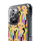 Bespattered Facade 90s Flashback Rainbow Trolls MagSafe Clear Impact Cases