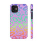 Bespattered Facade Rainbow Leopard Snap Case