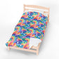 Bespattered Facade Rainbow Skies Velveteen Plush Blanket | 3 Sizes