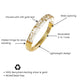 Ridge Lucite Hinge Bangle
