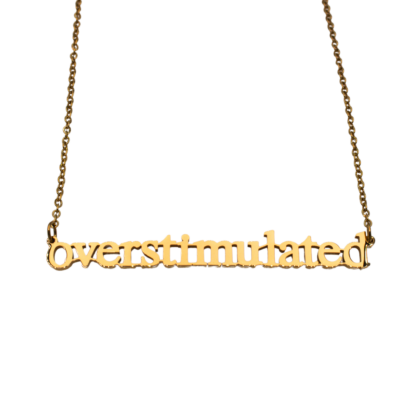 Overstimulated Cutout Necklace