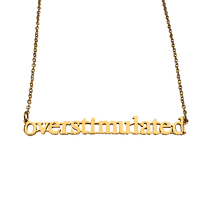 Overstimulated Cutout Necklace