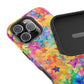 Bespattered Facade Rainbow Stars Impact-Resistant Case