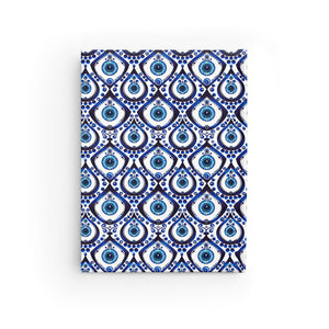 Bespattered Facade Evil Eye Notebook - Lined Pages