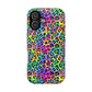 Bespattered Facade Candy Coated Neon Leopard MagSafe Tough Case