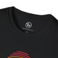 Bespattered Facade Rainbow Fingerprint Unisex Softstyle T-Shirt