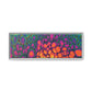 Bespattered Facade Neon Butterfly Framed Canvas Art Print | 3 Frame Colors | Multiple Sizes