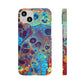 Bespattered Facade Intergalactic Rainbow Snap Case