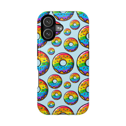 Bespattered Facade Rainbow Sprinkle Donut Impact-Resistant Case