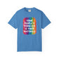 Bespattered Facade "Third Butthole Eye" Colorful Premium Unisex Comfort Colors Garment Dyed 100% Cotton T-Shirt