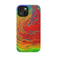 Bespattered Facade Rainbow Vortex Impact-Resistant Case