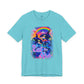 "Eat the Rich” Rainbow Orcas Bella Canvas Unisex Jersey Short Sleeve Tee T-Shirt