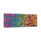 Bespattered Facade Neon Goodness Stretched Matte Canvas Art Prints | Multiple Sizes