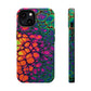 Bespattered Facade Neon Butterfly Abstract Art MagSafe Tough Case