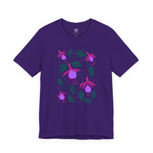 Fuchsia Bella Canvas Unisex Jersey Short Sleeve Tee