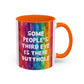 Bespattered Facade All-Seeing Butthole Rainbow Mug | Eight Colors | 11oz or 15oz