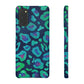 Bespattered Facade Emerald Leopard Snap Case