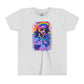 Bespattered Facade Rainbow Eat the Rich Colorful Retro Orcas Youth Short Sleeve Tee