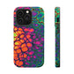Bespattered Facade Neon Butterfly Abstract Art MagSafe Tough Case
