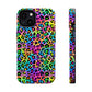 Bespattered Facade Candy Coated Neon Leopard MagSafe Tough Case