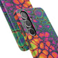Bespattered Facade Neon Butterfly Snap Case