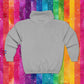 Bespattered Facade Protect the Dolls LGBTQ+ Pride Trans Support Embroidered Full-Zip Hoodie