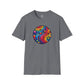 Bespattered Facade Taste the Rainbow Unisex Softstyle T-Shirt