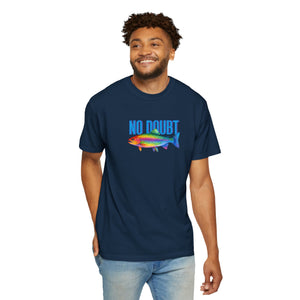 Bespattered Facade Colorful "No Doubt, Rainbow Trout" Colorful Premium Unisex Comfort Colors Garment Dyed 100% Cotton T-Shirt