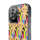 Bespattered Facade 90s Flashback Rainbow Trolls Clear Case