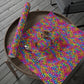 Bespattered Facade Rainbow Leopard Wrapping Paper | Three Sizes | Glossy or Matte