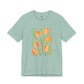 Tulips Bella Canvas Unisex Jersey Short Sleeve Tee