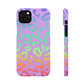 Bespattered Facade Rainbow Leopard Snap Case