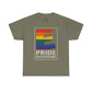 Pride “E for Everyone” T-Shirt – LGBTQ+ Inclusivity Graphic | Gildan 5000