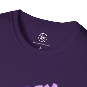 Bespattered Facade "Busy Bee" Colorful Unisex Softstyle T-Shirt