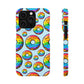 Bespattered Facade Rainbow Sprinkle Donut Snap Case