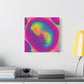 Bespattered Facade Fluid Art Abstract Painting Stretched Matte Canvas Art Prints | Multiple Sizes