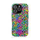 Bespattered Facade Candy Coated Neon Leopard MagSafe Tough Case