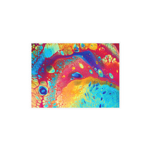 Bespattered Facade Rainbow Galaxy Postcards (no envelopes) | Sets of 10, 30, or 50